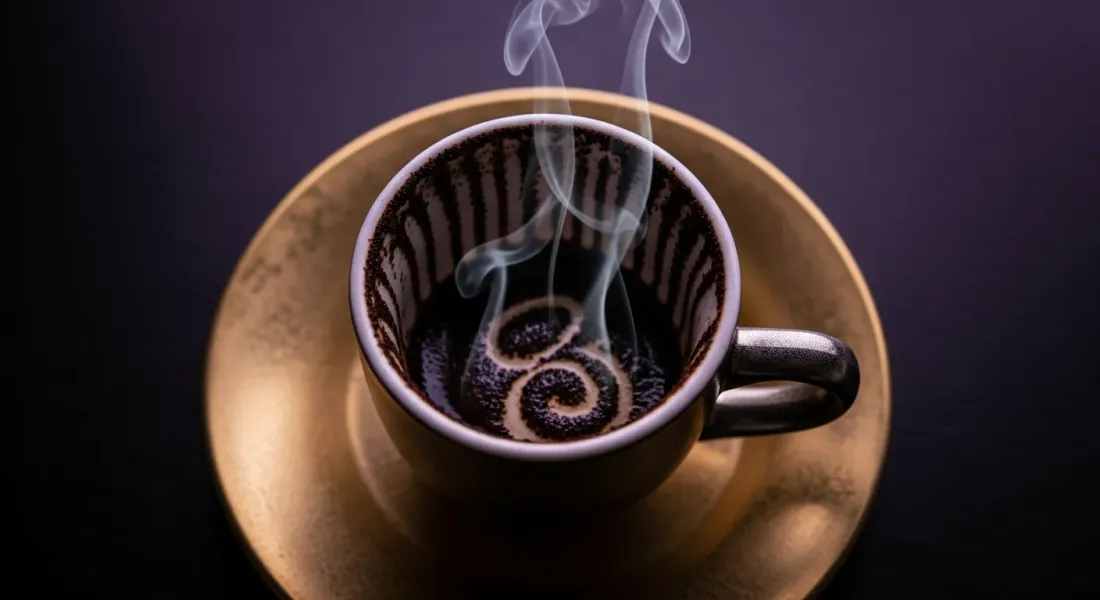 Turkish coffee reading