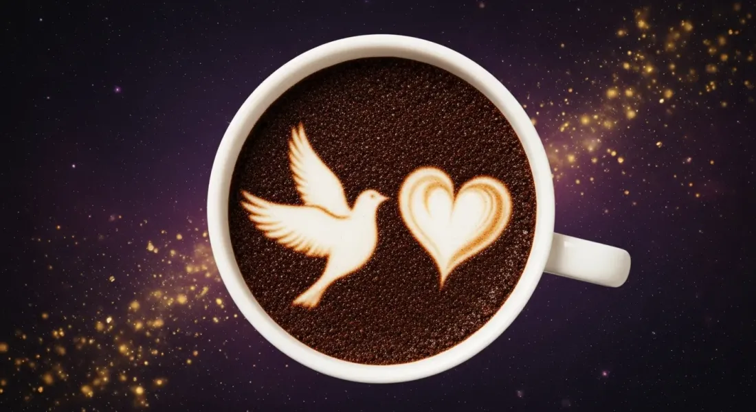 Coffee grounds symbols